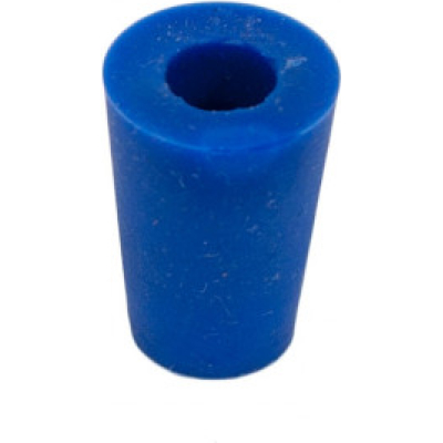 C7320 1B Siliconen Stop, 10x 14 X 20 Mm 1 Gat