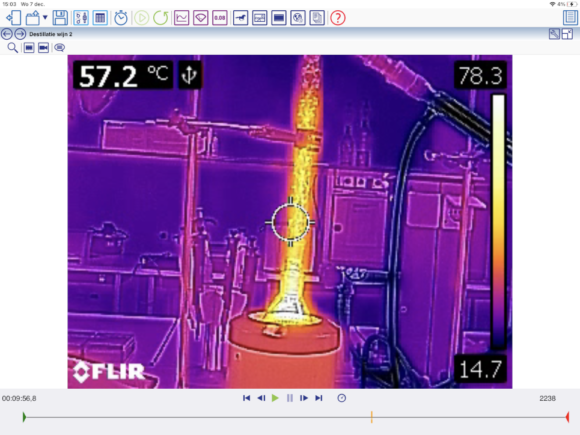 FLIR C5 en scheikunde